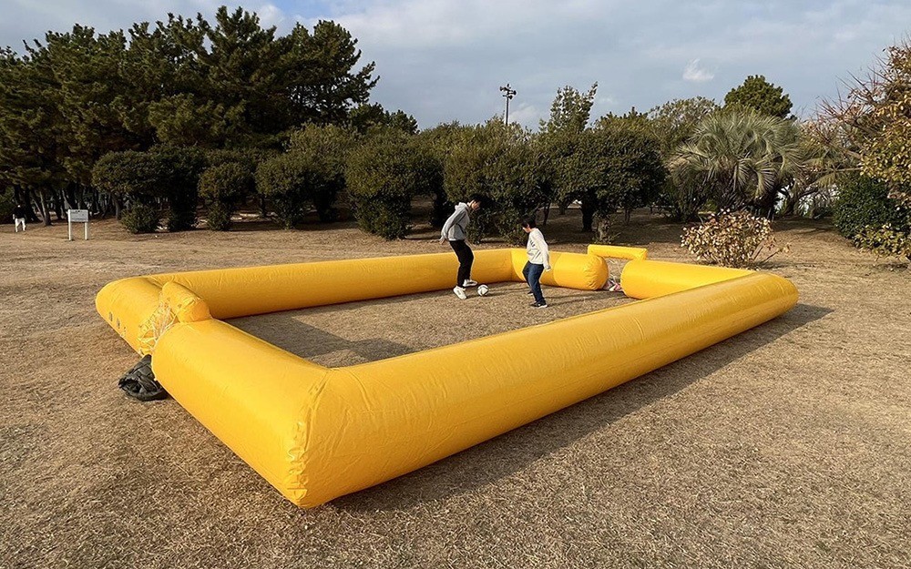 【0020】子どもサッカー交流会